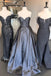 A Line Barbie Pink Corset Prom Dress With Pockets, Sweetheart Long Formal Gown