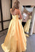 A Line Barbie Pink Corset Prom Dress With Pockets, Sweetheart Long Formal Gown