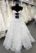 Sweetheart White Swiss Dot Party Gown With Layered, Strapless Prom Dress