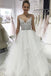 princess v-neck spaghetti wedding dress with appliques beading dtw266