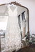 A-line V-Neck Sleeveless Wedding Dress with Appliques