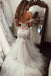 Stunning Offf Shoulder Mermaid Lace Applique Wedding Dresses With Tulle Skirt