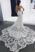 mermaid v-neck backless spaghetti wedding dresses with appliques dtw324