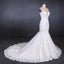 Sweetheart Neckline Mermaid Lace Wedding Dresses With Applique