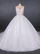 round appliques ball gown tulle wedding dresses with button back dtw312