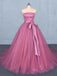 Sweet Strapless Quinceanera Dresses Ball Gown Wedding Dress