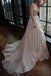 sparkly a-line sequins plunging neckline backless long prom dress dtp263