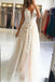elegant a-line v-neck sleeveless long prom dress with appliques dtp386