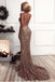 glitter backless mermaid sequins sleeveless long prom dress dtp343