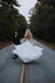simple country wedding gowns two piece tulle backless wedding dress dtw101