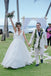 stunning a-line v-neck pleated simple satin wedding bridal dress dtw31