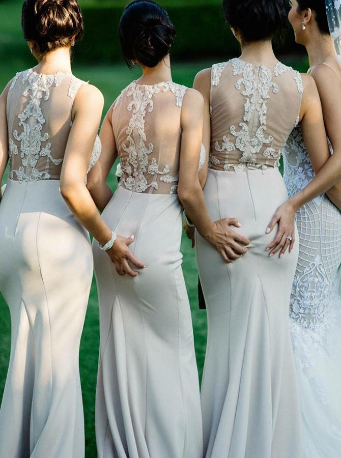 Trumpet bridesmaid deals dress