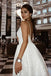 A-line V-neck Lace Appliques Spaghetti Backless Short Party Dress