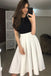 halter tea-length prom dresses backless homecoming dress with pleats dth260