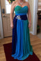 Gorgeous Sweetheart Ombre Long Prom Dress With Beading