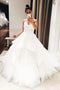 Gorgeous Sweetheart Princess Wedding Dress, Tulle Bridal Gown