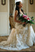 elegant sweetheart mermaid wedding dresses with appliques dtw322