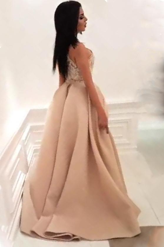 High Neck Satin Mermaid Prom Evening Dress with Beading Split