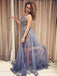 a-line round neck detachable 2 in 1 prom dress with lace beading dtp304