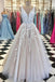 v neck lace applique wedding dress a-line tulle long backless prom wedding dress dtw123