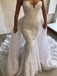 luxurious detachable train mermaid wedding dresses with appliques dtp401