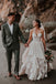 A-Line Sweetheart Tulle Wedding Dress with Ruffles