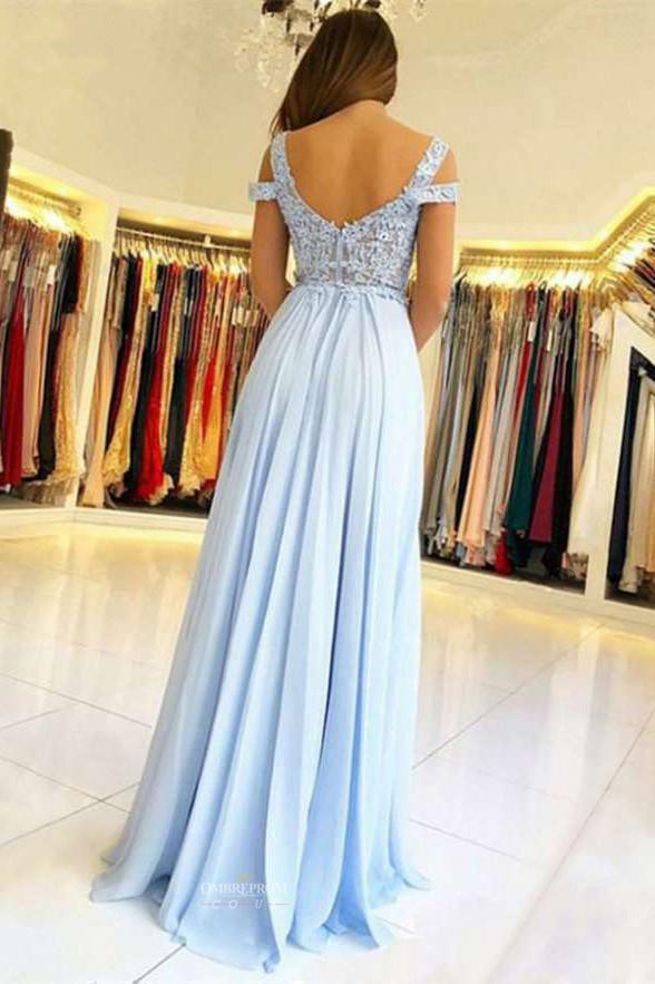 Light blue 2025 scalloped dress