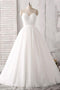 Sweetheart Floor-Length Wedding Dress with Spaghetti Straps