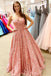 a-line strapless pageant gown sweetheart lace coral long prom dress dtp600