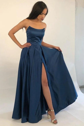 simple formal evening dresses strapless burgundy long prom dresses dtp130