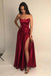 simple formal evening dresses strapless burgundy long prom dresses dtp130