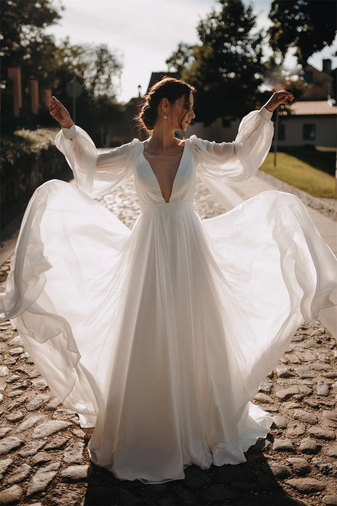 7 Puff-Sleeve Wedding Dresses Like Gong Hyo-Jin's Bridal Gown | Tatler Asia