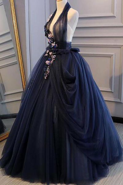 Navy blue formal dresses 2025 for wedding