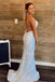 Glitter Mermaid Sparkly Prom Dress Sequin Long Backless Evening Gown