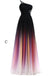 cut out back beading ombre formal gown one shoulder ombre long prom dress dtp178