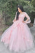 sweeet 16 ball gown long sleeve appliques prom quinceanera dresses dtp141