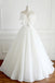 ball gown sleeveless wedding dress with cute bowknot dtw84