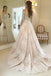 Modest Lace Bridal Gown Off-the-Shoulder Long Sleeves Wedding Dress