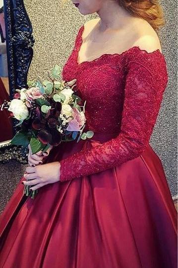 Mid length burgundy dress on sale