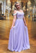 a-line lilac long prom dresses chiffon evening dress with beading dtp1033