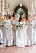 Off-the-Shoulder Sheath/Column Long Bridesmaid Dresses