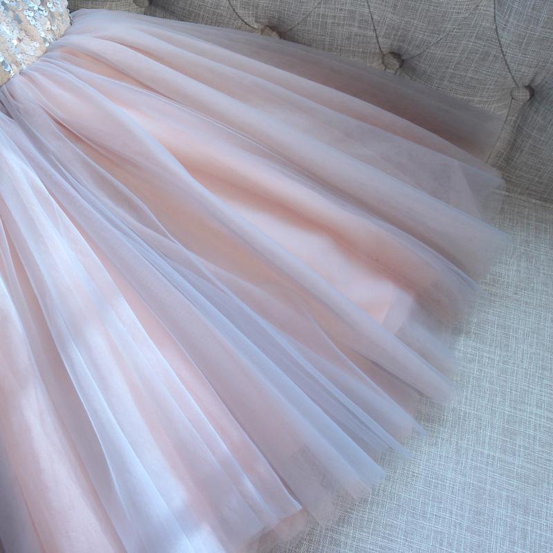 Pink Mini Sweet 16 Dress Cute Sequins Short Prom Graduation Gown