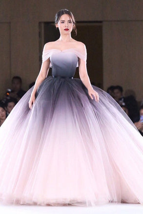 Ombre prom store dresses 2019