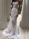 Sexy Sweetheart Lace Appliques Mermaid Beach Wedding Dress