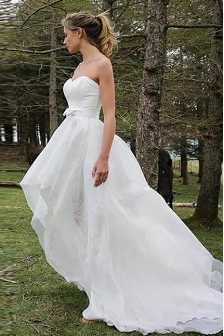 High low clearance ball gown skirt