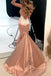 spaghetti straps long prom dress mermaid/trumpet evening dress dtp101