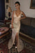 long evening gown with split sheath sparkle sequined prom dress dtp157