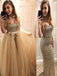 sweetheart beaded two in one bodycon mermaid long prom dress dtp390