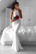 white halter mermaid prom dress backless evening dress dtp107