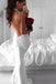 white halter mermaid prom dress backless evening dress dtp107